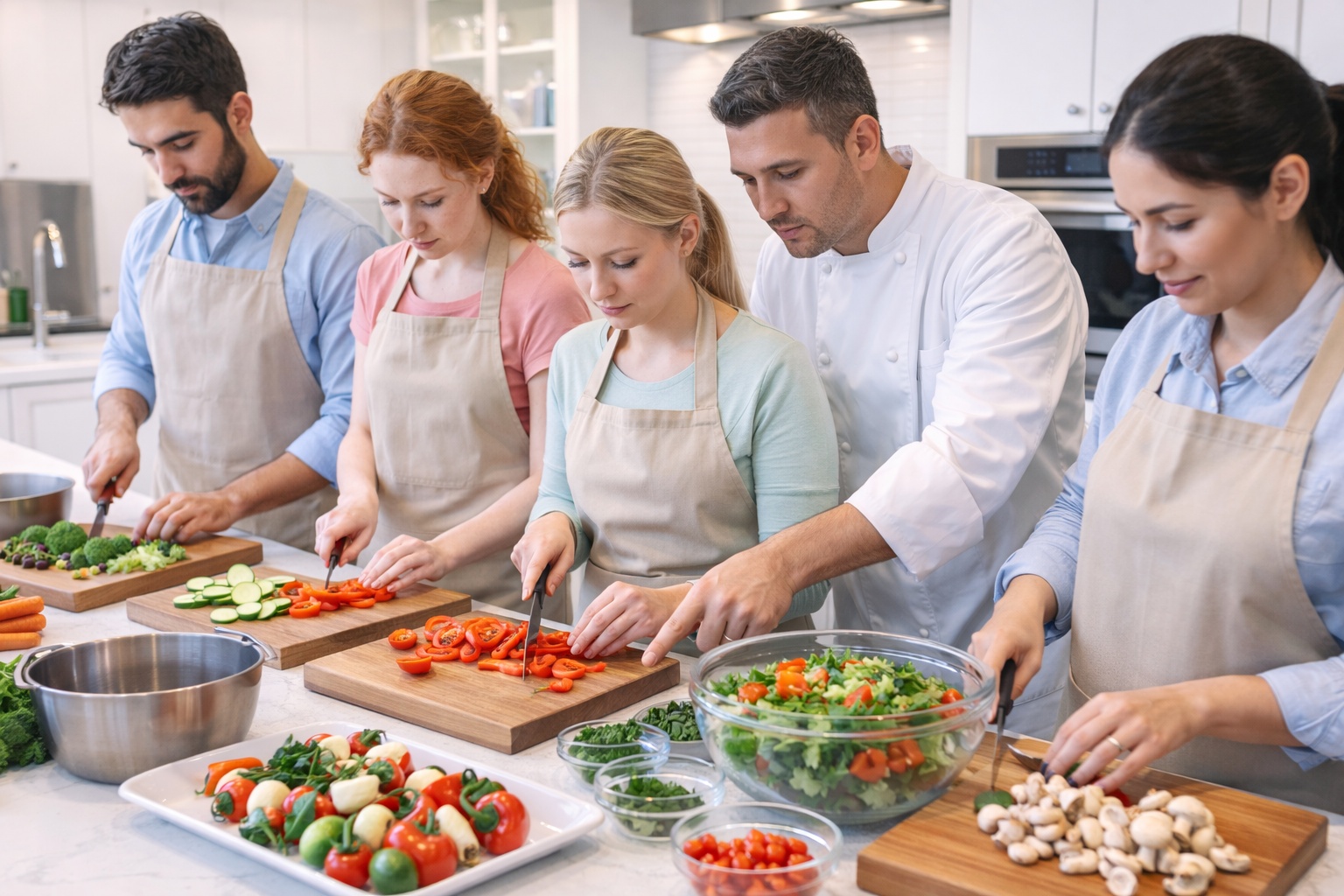 Kezdő főzőtanfolyam